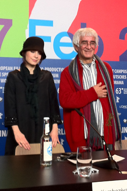 Kambuzia Partovi et Maryam Moghadam à Berlin
