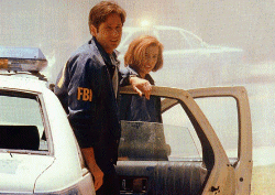 ECRAN NOIR, The X-files